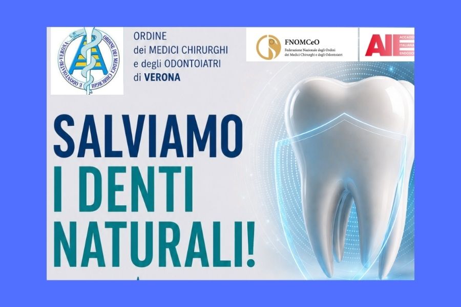 Clicca per accedere all'articolo Martedì 30 Giugno 2026 ore 20.00  presso Sala Fazzini "SALVIAMO I DENTI NATURALI"